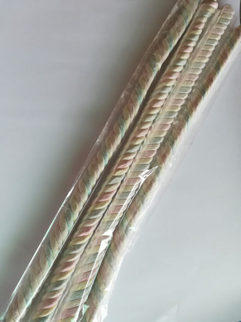 Marshmallow bianco e rosa